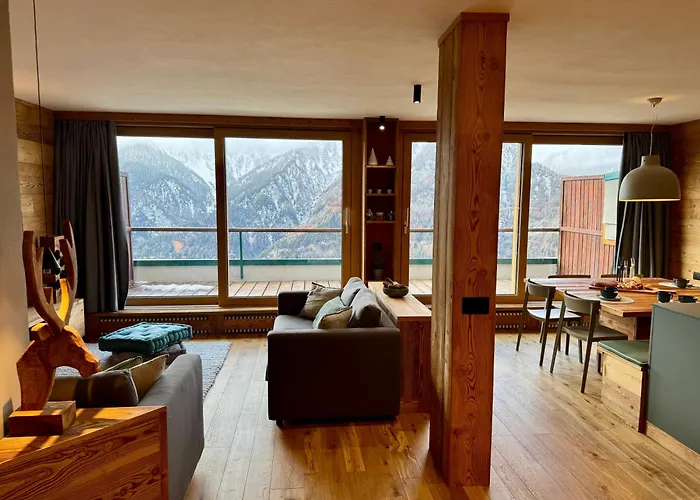 Lejlighed Luxury 9-bed Steps From Slopes With Parking & Box